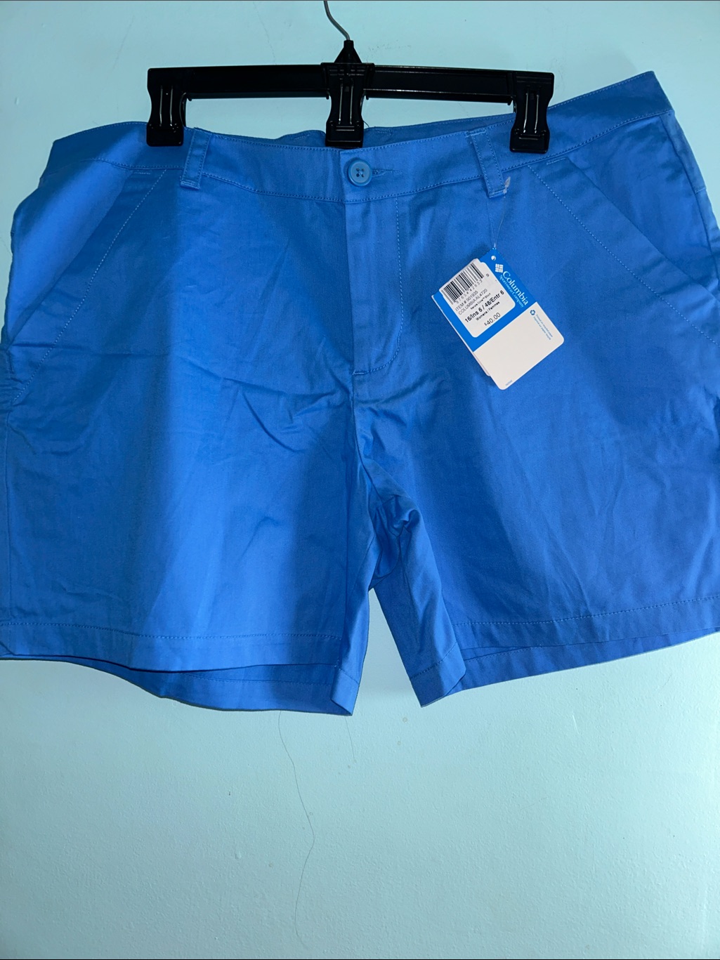 Columbia Blue Women's Casual Shorts Size 16